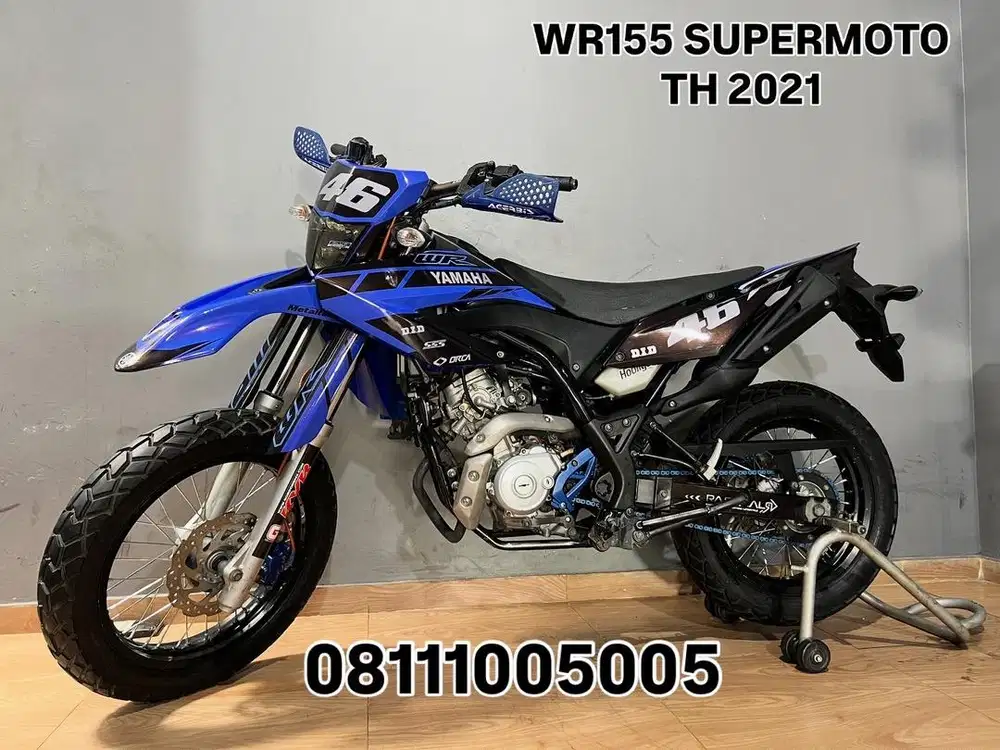 YAMAHA WR 155 WR155 SUPERMOTO SIAPP MEJENG