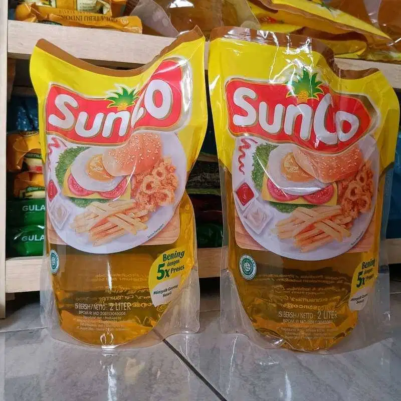 minyak goreng sunco 1/2 liter dus