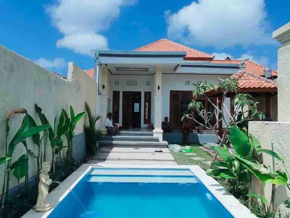 disewakan villa tahunan dua bedroom dipurigading jimbaran Kuta Selatan Badung Bali 210juta per th