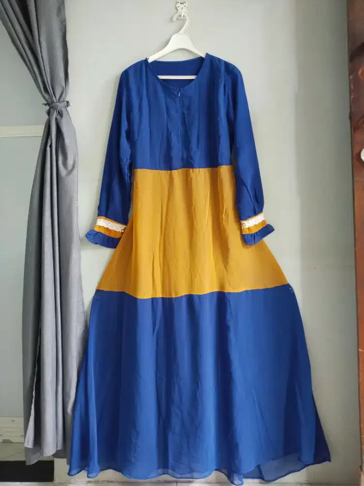 Preloved gamis ceruty sifon