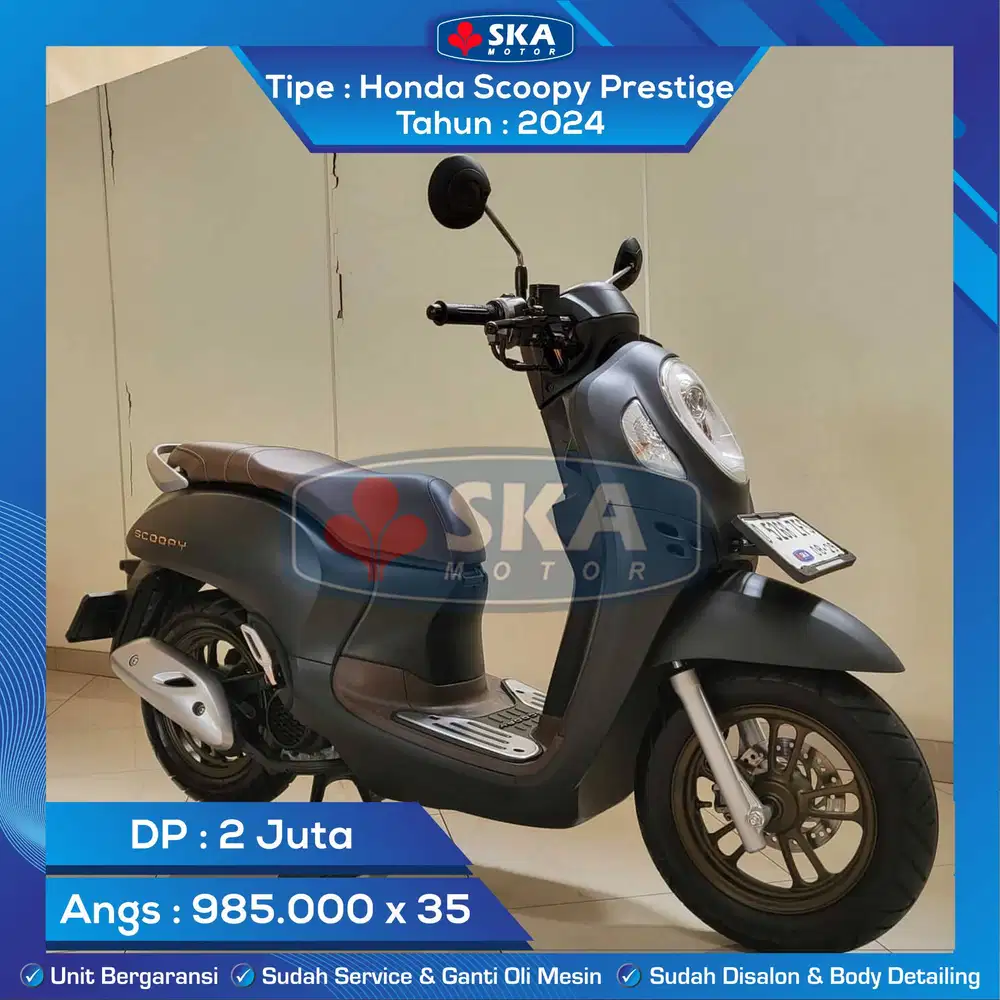 Honda Scoopy Prestige Tahun 2024