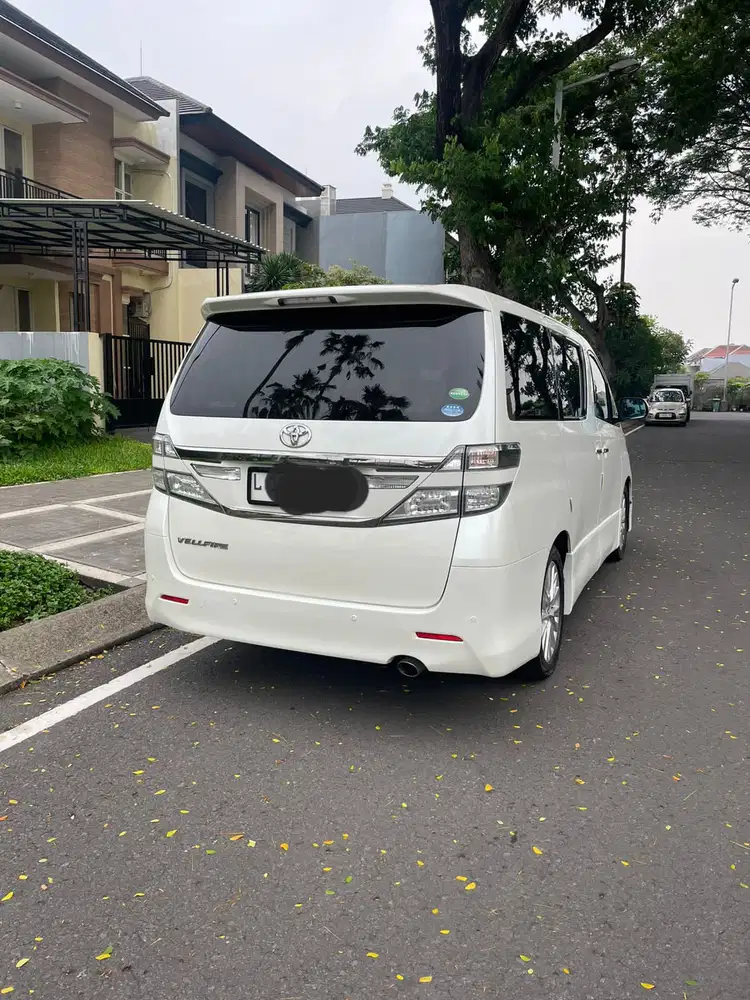 Toyota Vellfire 2014 Bensin
