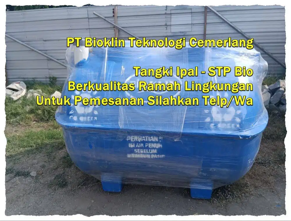 IPAL – IPAL TANK - IPAL Klinik-IPAL Restoran-IPAL Fiber-IPAL Industri-