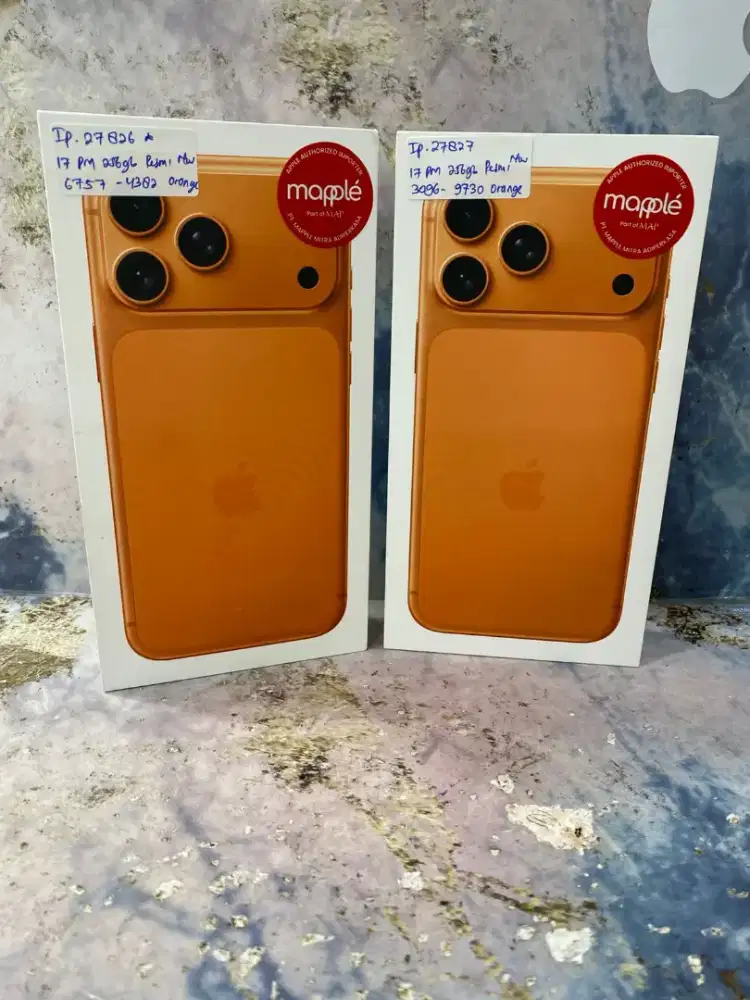 iPhone 17 Promax 256gb Oranye New Resmi