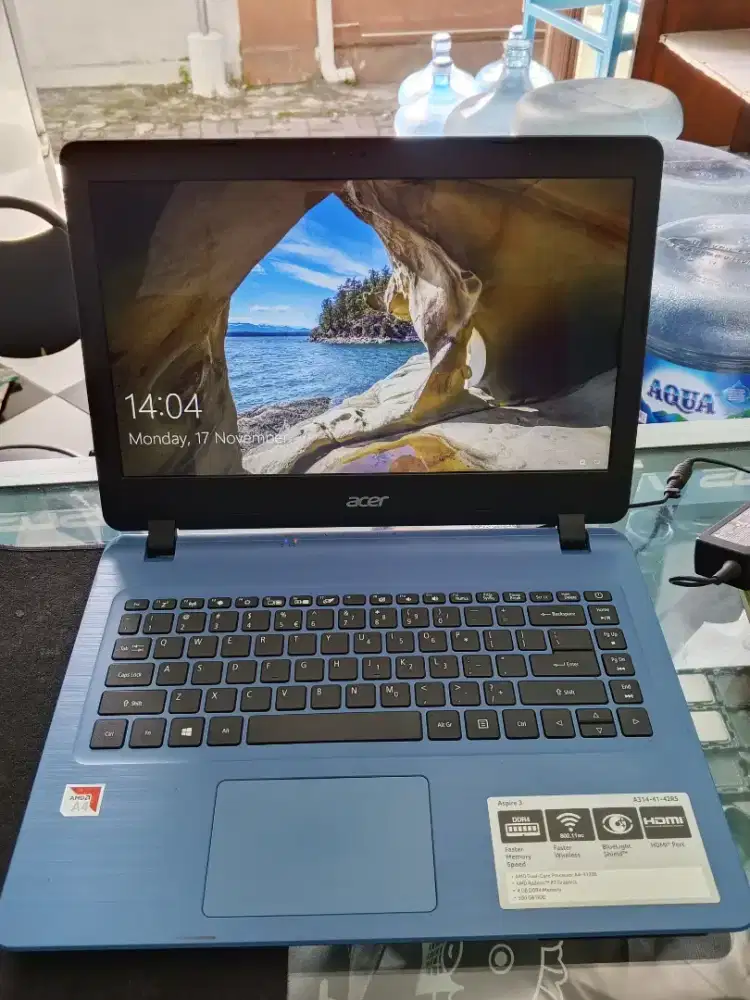 Laptop Acer amd a4 masih bagus terawat muraahh