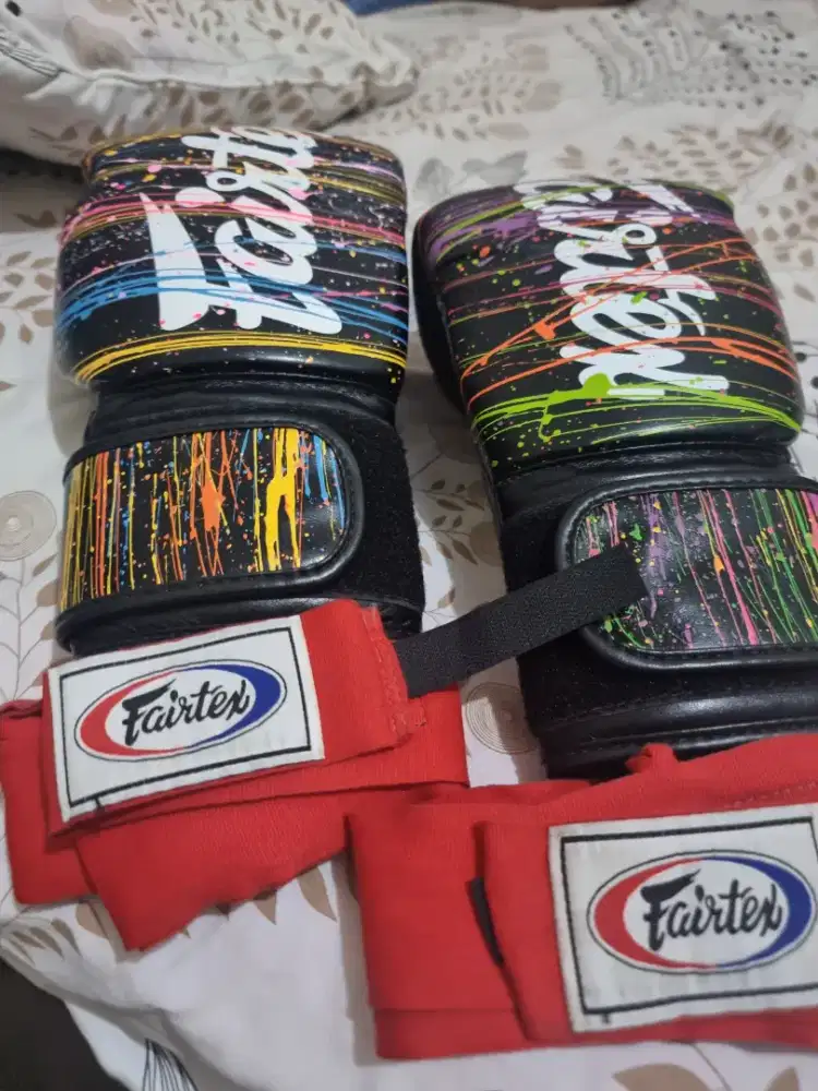 Fairtex Gloves and Handwrap original