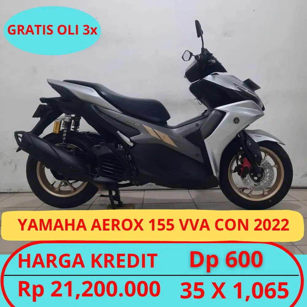 YAMAHA AEROX 155 VVA CON 2022 PROMO MURAH