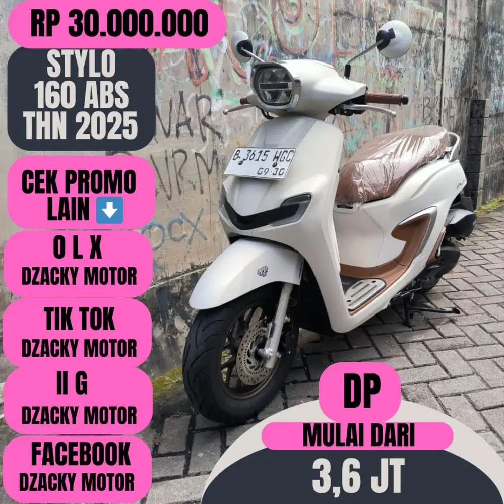 STYLO 160 ABS THN 2025