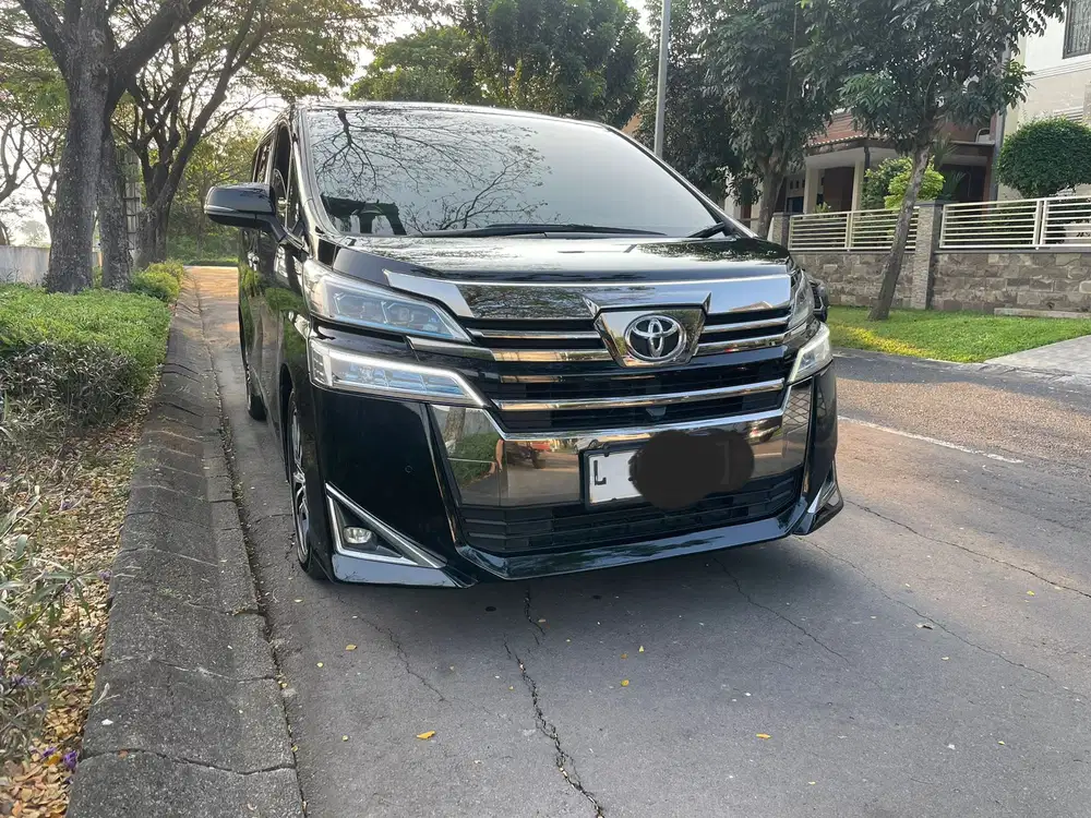Toyota Vellfire 2018 Bensin