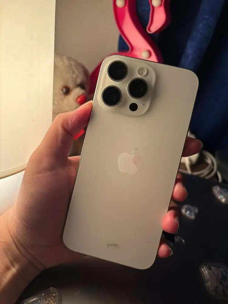 iphone 15 promax white titanium