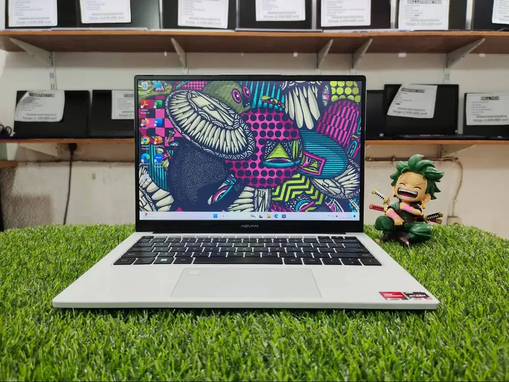 Laptop bekas ADVAN WORKPLUS DARBOTZ AMD Ryzen 7-7735HS Ram 16GB