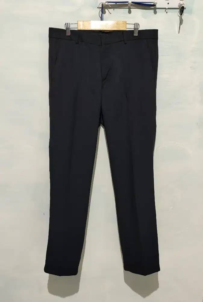 Celana Panjang Workpants Formal Hitam Slim Fit 34-35