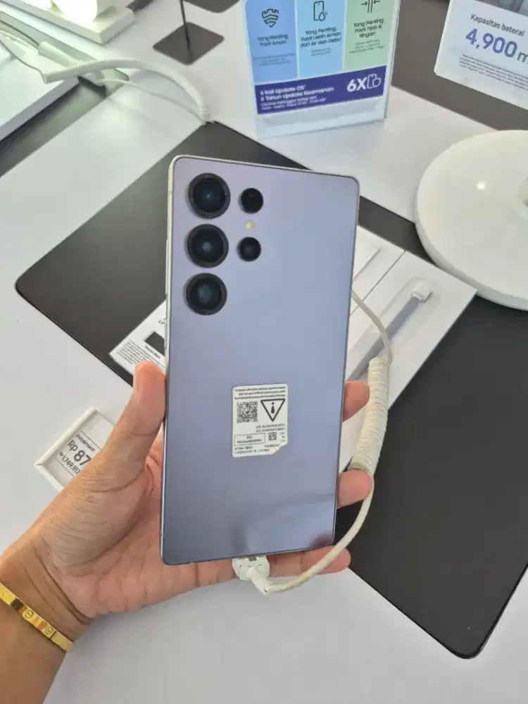 PROMO Samsung S25Ultra cashback 800k dan free Buds3FE BISA KREDIT