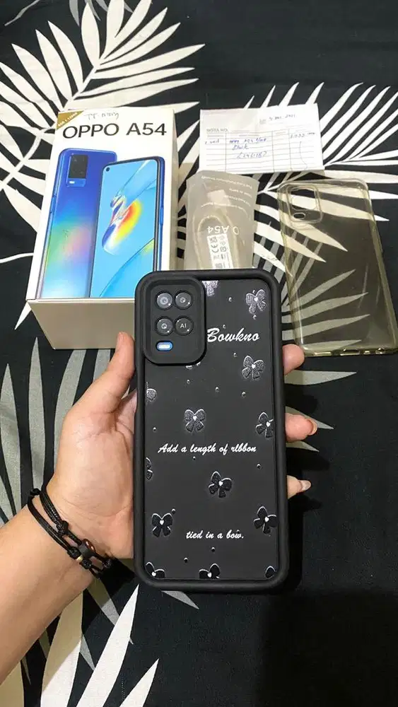 OPPO A54 6/128GB (ADA DUSBOX +NOTA PEMBELIAN AWAL )
