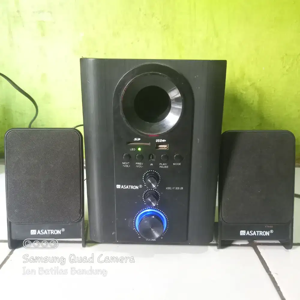 Speaker aktif asatron radio aux usb