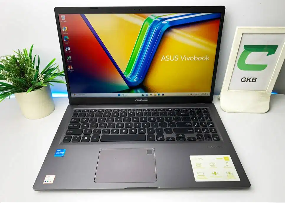Laptop Asus Vivobook core i3 Gen 11 ram 8gb ssd 512gb fullset dus wort