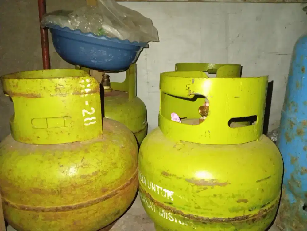 LPG MELON 3KG warna hijau