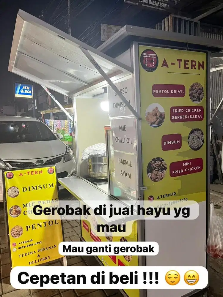 Gerobak bekas no minus