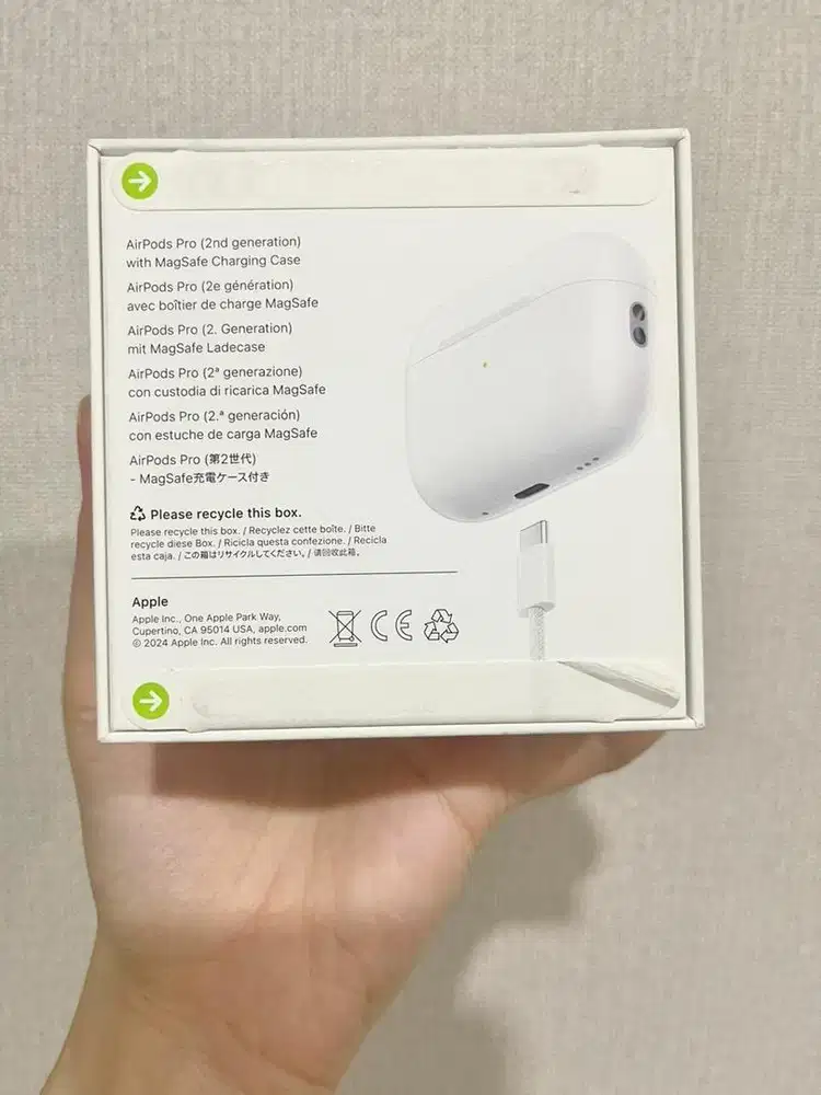 Baru Airpods pro gen2 BNIB ibox headset new apple segel murah
