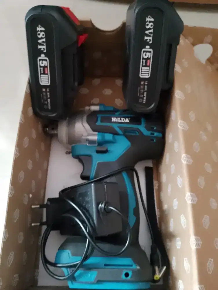 HILDA Cordless Impact Brushless 2 Set Batt 48V