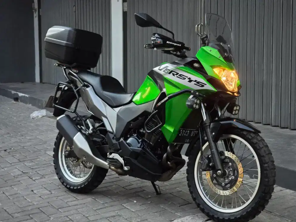 Moge Adventure Kawasaki Versys 250  2017 Siap Turing Odo 15rb Like New