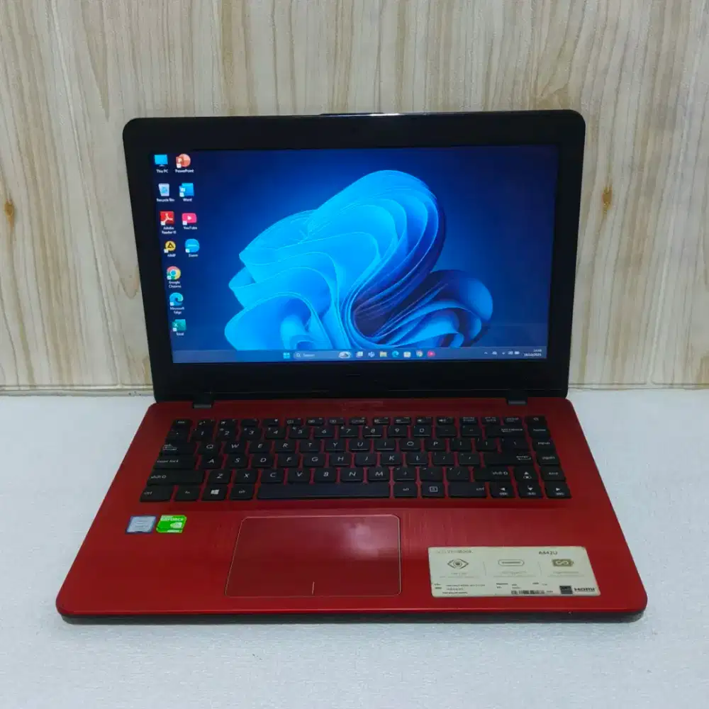 Asus X442UR slim NVIDIA core.i5 gen8 Ram8GB/ssd256GB/hdd1TB bogor
