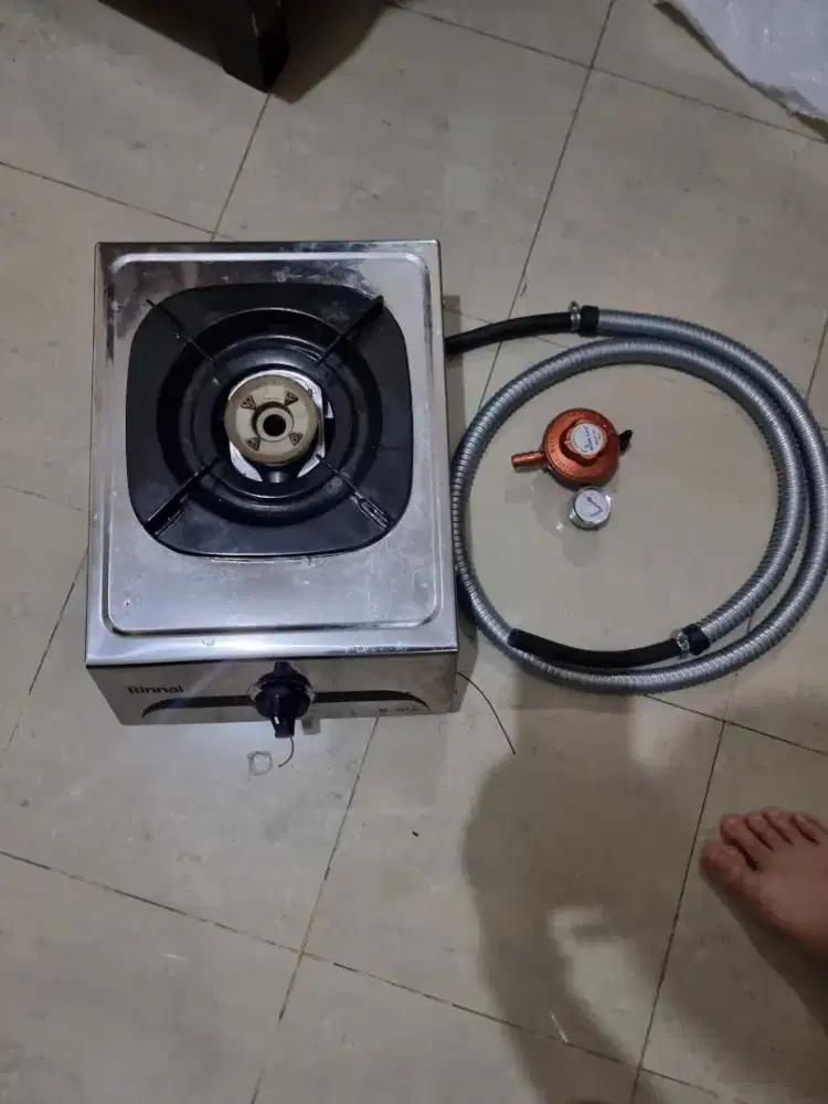 Kompor Rinai masih baru pakai