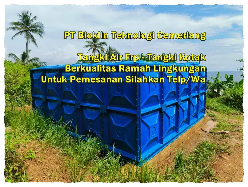 Tandon Frp - Toren Frp - Tangki Air Kotak - Ground tank