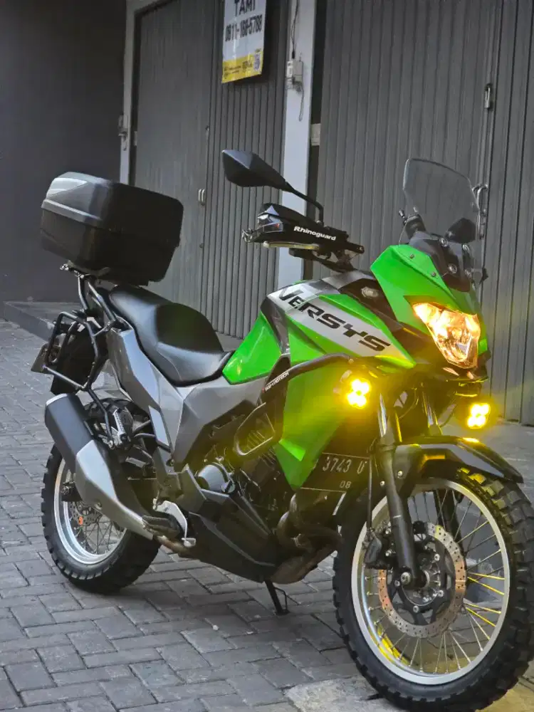 Moge Adventure Kawasaki Versys 250 2017 Odo 15rbuan Modif Like New