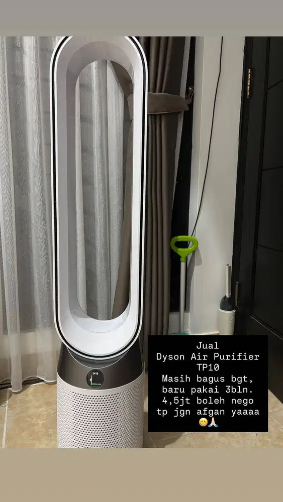 Dyson Purifier Cool Gen 1 Air Purifier TP10 - White