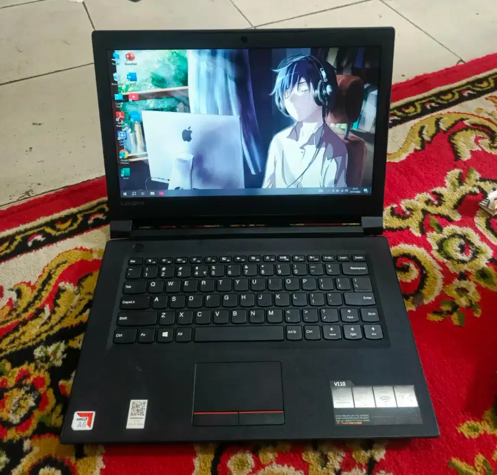 Lenovo V110 slim AMD-A6 gen9 Ram8GB/ssd128GB/hdd500GB bogor