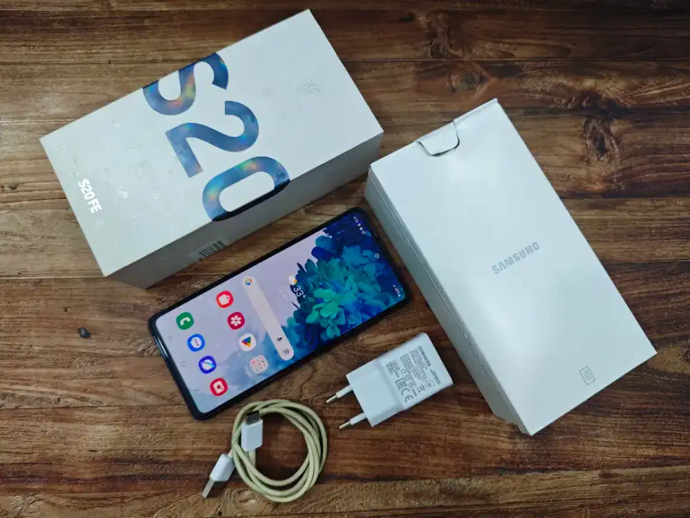 Samsung Galaxy S20 FE 8GB 128GB Ex Sein Lengkap Normal bisa COD