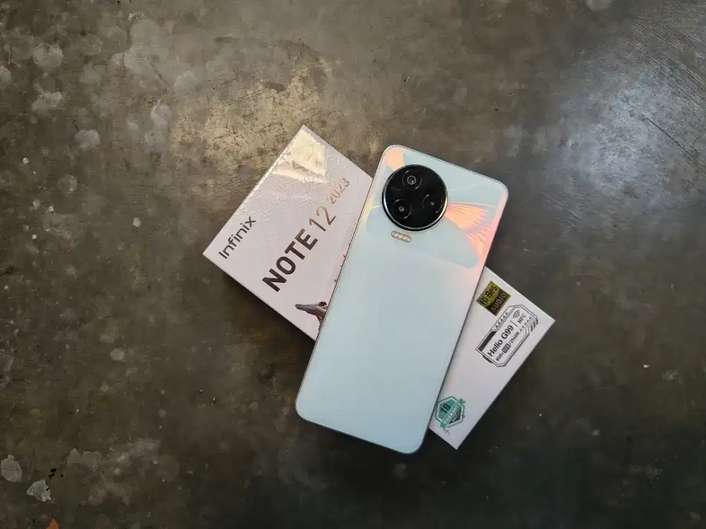 Infinix note 12 2023 ram 8/256 fullset (setara redmi 13 14 pro 40 50)