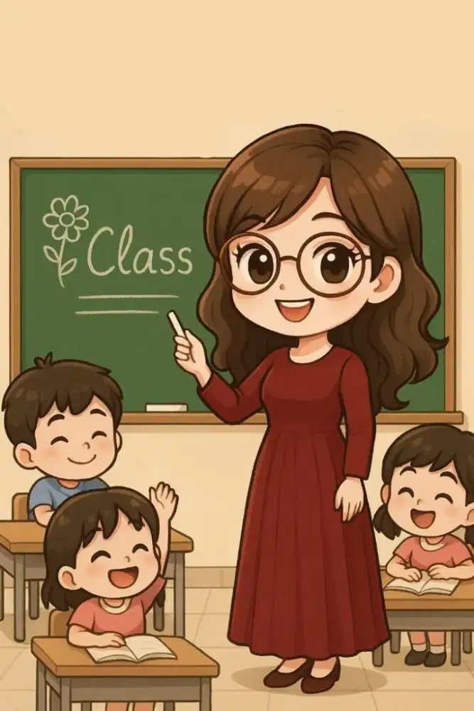 Les private SD kelas 1-4 (5-6 dibicarakan terkebih dahulu)