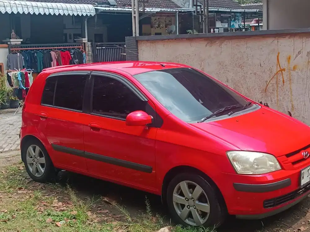hyundai getz 1.3 merah