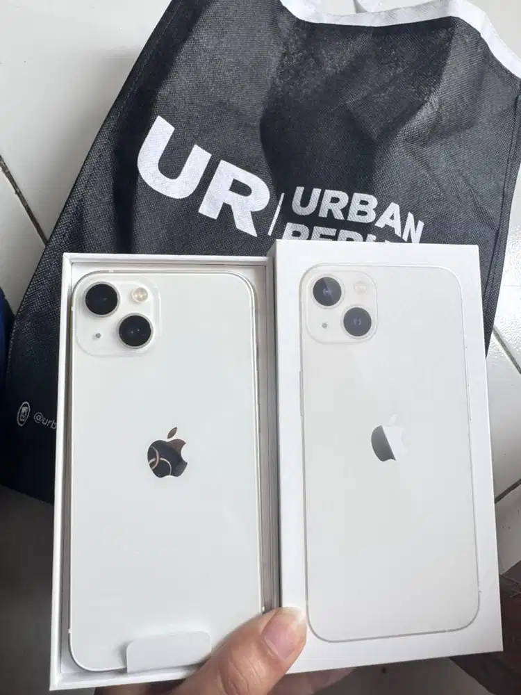 Iphone 13 128gb starlight ibox baru
