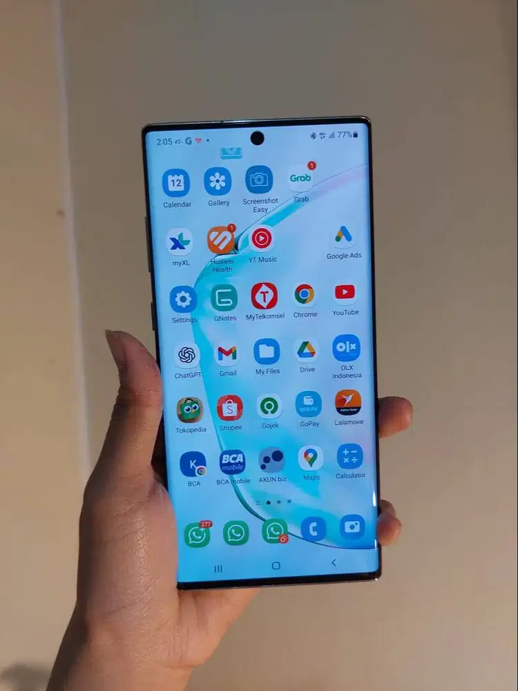 Jual Samsung Galaxy Note 10 Plus 12/256 Mulus 100%