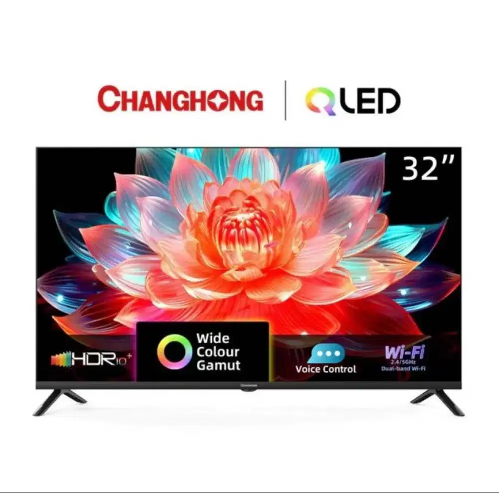 LED SMART CHANGHONG FHD 32 INCH - L 32 QCN1 QLED FREE BRACKET