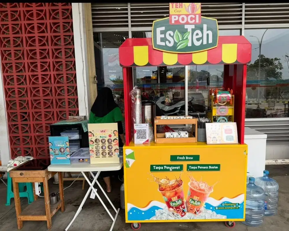 SPG UNTUK JAGA STAND TEH POCI DI INDOGROSIR CIPUTAT