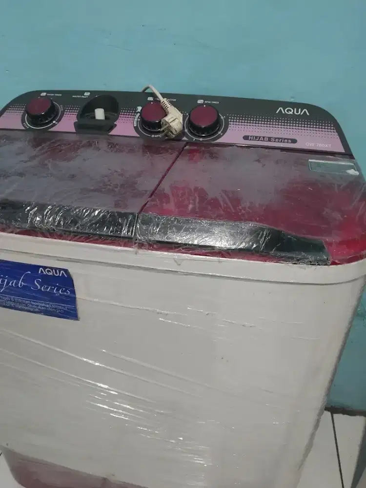 Mesin cuci aqua 2 tabubg