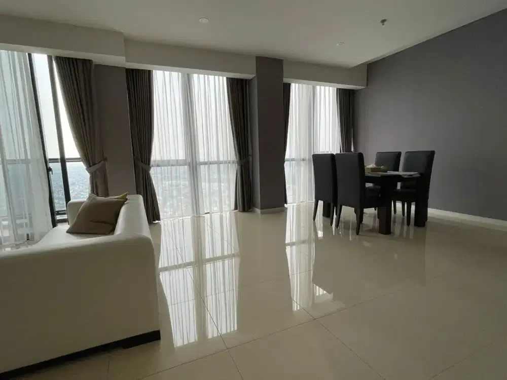 Yukata Suites 3BR Furnish Alam Sutera Tangerang Private Lift Murah