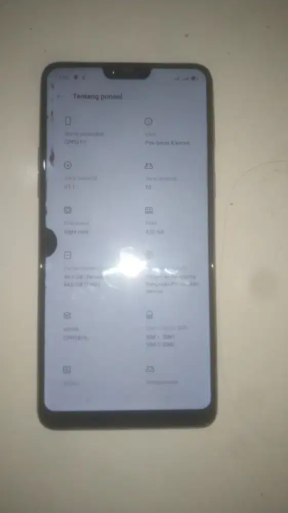 Oppo f7 ram 4/64 tinggal pake