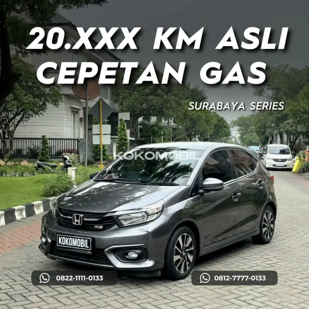 [KM 20RB] HONDA BRIO RS AT 2019