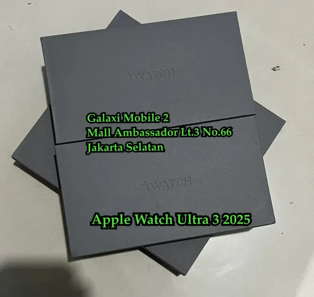 Apple Watch Ultra 3 49mm 2025 Bisa Cash Kredit Tukar Tambah