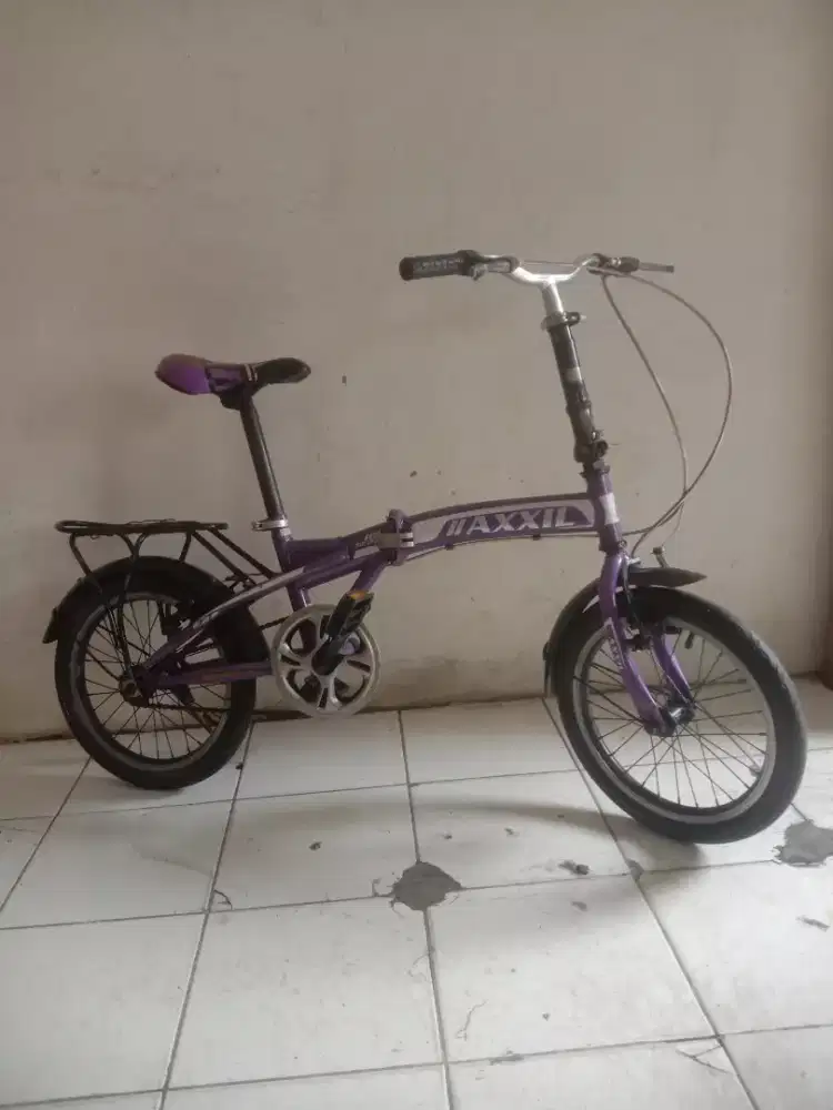 Jual sepeda lipat merk AXXIL UK 16