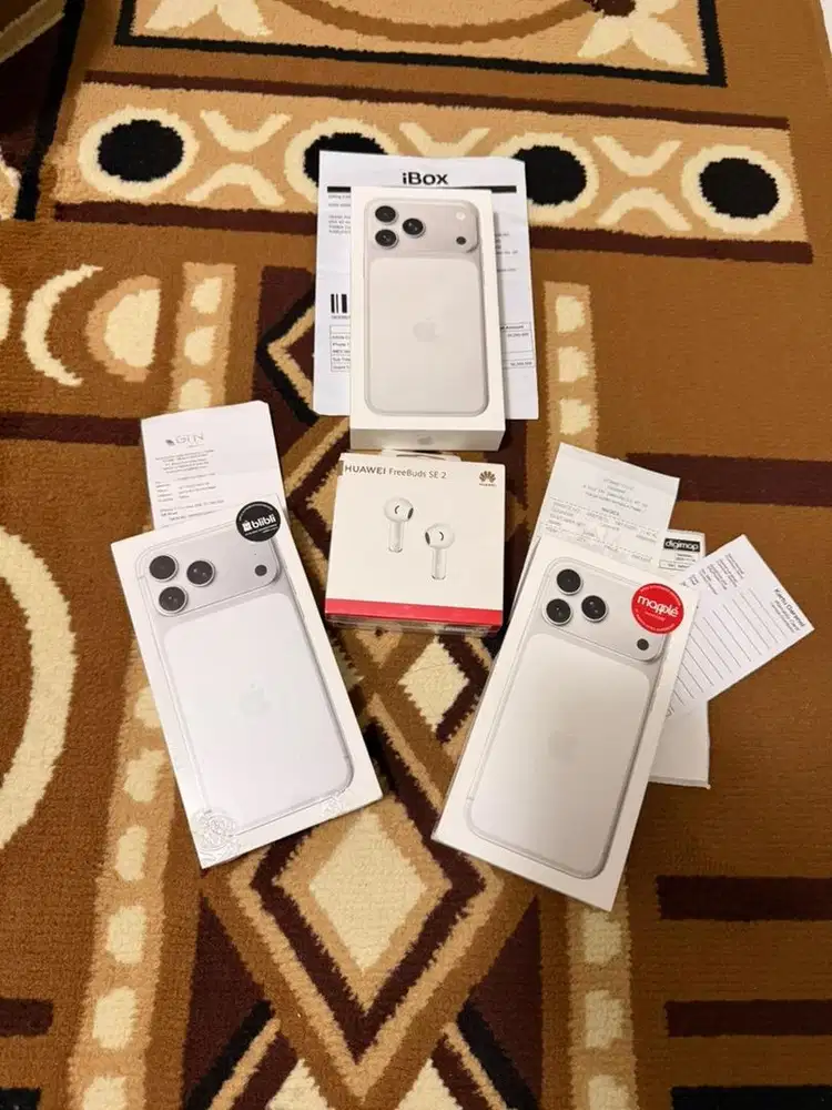 Iphone 17promax 256gb dan 512gb