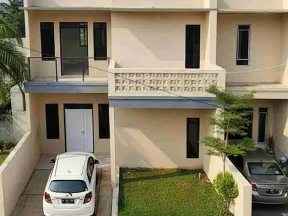Thown house aesthetic 2 lantai Citayam Depok, Harga promo 295 Juta Cash.