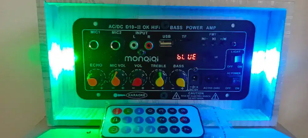 Amplifier Bluetooth karaoke (Mesin BARU)