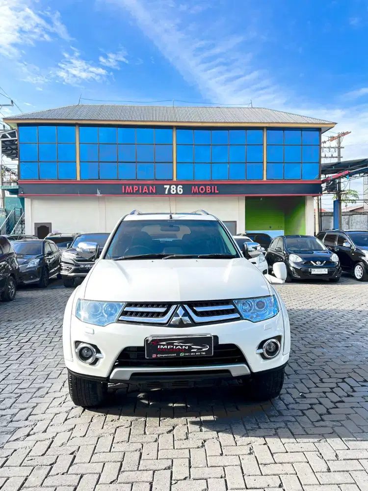 Mitsubishi Pajero Sport Dakar VGT A/T Putih 2014 hrv crv turbo rush