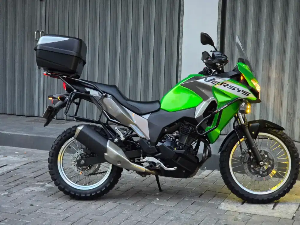 Moge Adventure Kawasaki Versys 250 2017 Km 15rb Like New Modif Turing